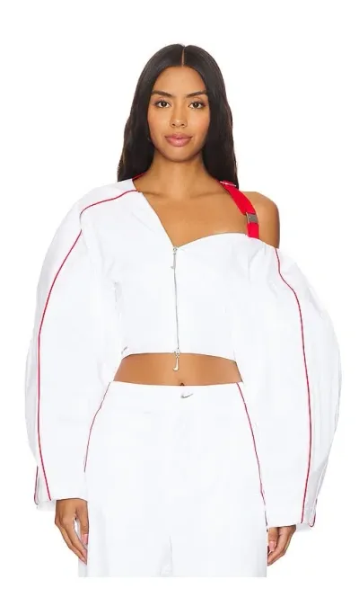 Nike X Jacquemus Track Jacket In White