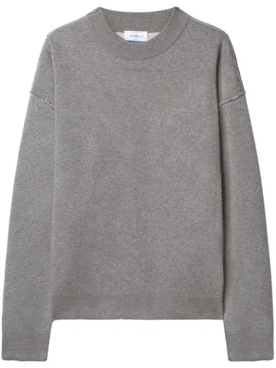 Off-white Lounge Sweater In Grey