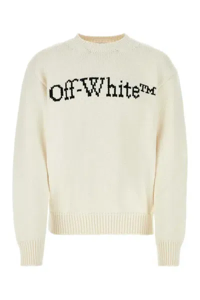 Off-white Sweaters In Off White