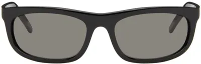 Our Legacy Black Shelter Sunglasses In Infinite Black