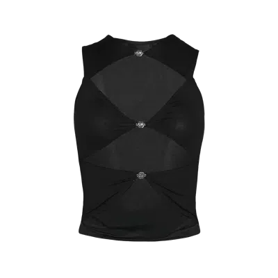 Ow Collection Chiara Top In Black