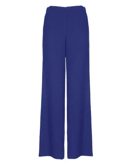 P.a.r.o.s.h High-waist Wide-leg Trousers In Blue