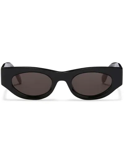 Palm Angels Eyewear Griffith Sunglasses In Black