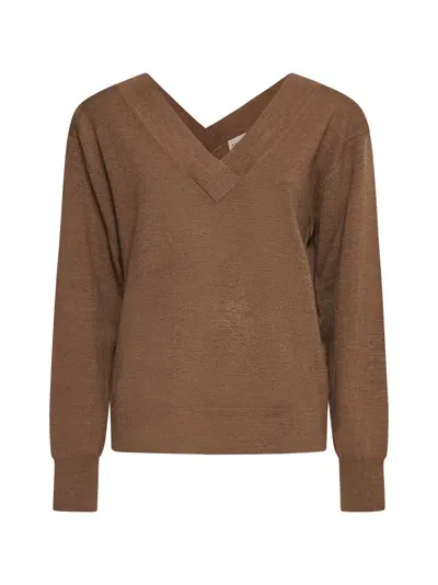 P.a.r.o.s.h Sweater In Brown