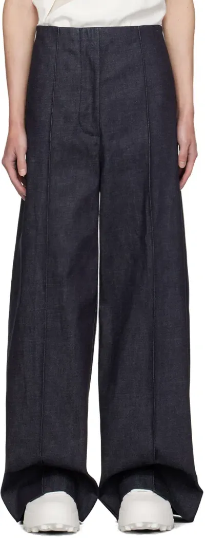 Peter Do Indigo Oversized Jeans