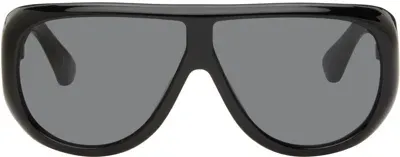 Port Tanger Black Gambia Sunglasses In Black/black