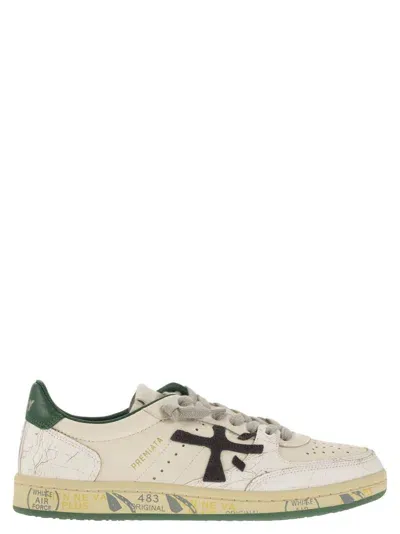 Premiata Bskt Clay-d - Sneakers In White