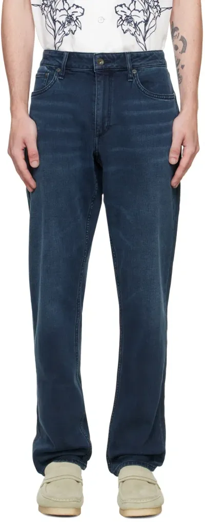 Rag & Bone Blue Fit 3 Athletic Jeans In Kendall