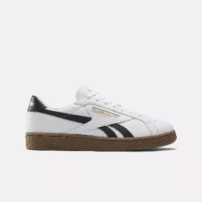 Reebok White Club C Grounds Uk Sneakers In White / Black / Gum