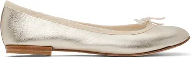 Repetto Cendrillon Ballerina Flats In Gold