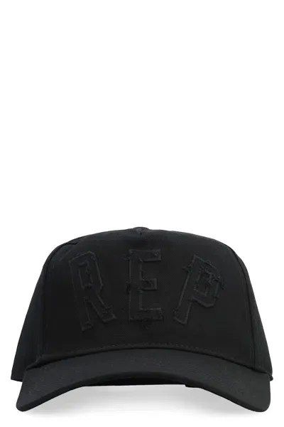 Represent Logo Baseball Cap In Black