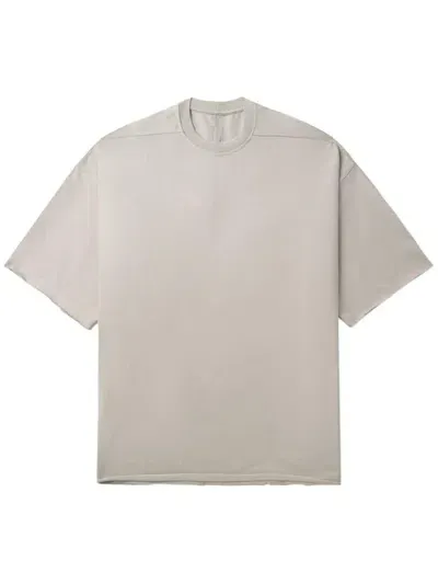 Rick Owens Drop-shoulder T-shirt In Gray