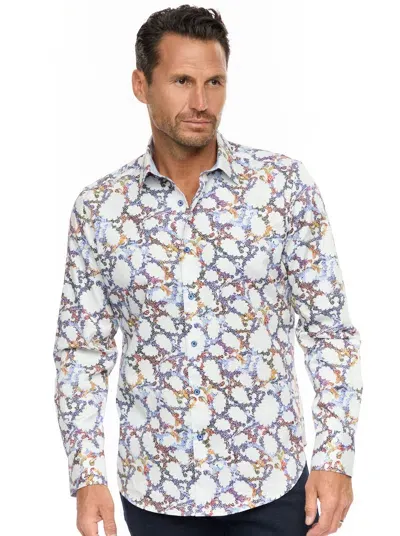 Robert Graham Westlan Long Sleeve Button Down Shirt In Multi