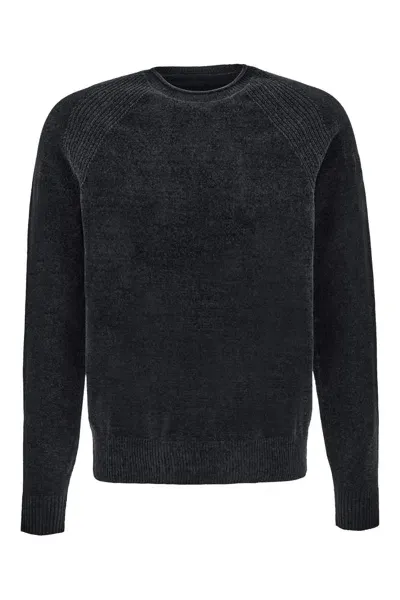 Rrd - Roberto Ricci Design Charcoal Stretch Polyester Sweater In Piombo