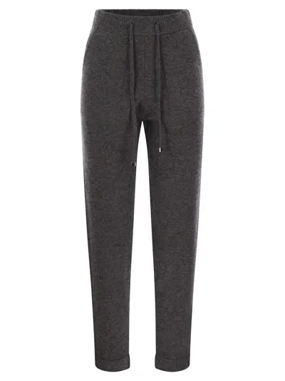 's Max Mara S Max Mara Opera Wool And Cashmere Trousers In Grey