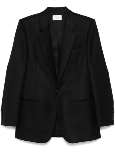 Saint Laurent Cashmere Blazer In Black