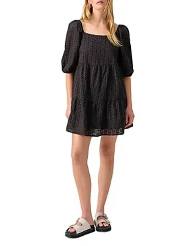 Sanctuary Weekender Babydoll Dress In Black