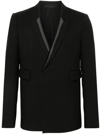 Sapio Wool Blazer In Black