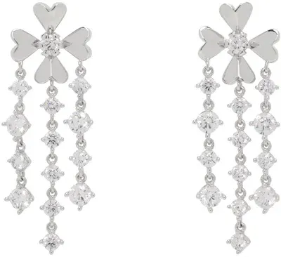 Shushu-tong Silver Yvmin Edition Flower Fringes Earrings