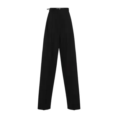 Sportmax Pants In Black