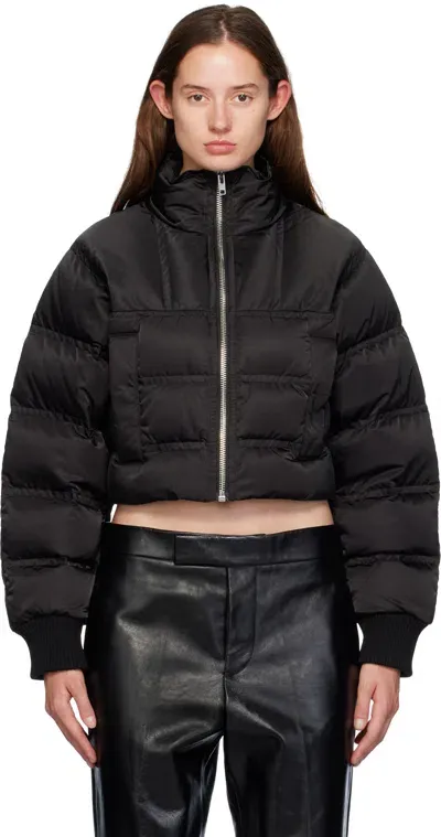 Stand Studio Black Augusta Down Jacket