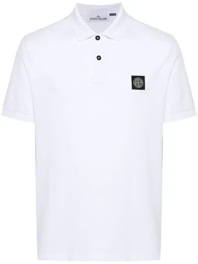 Stone Island Polo In White