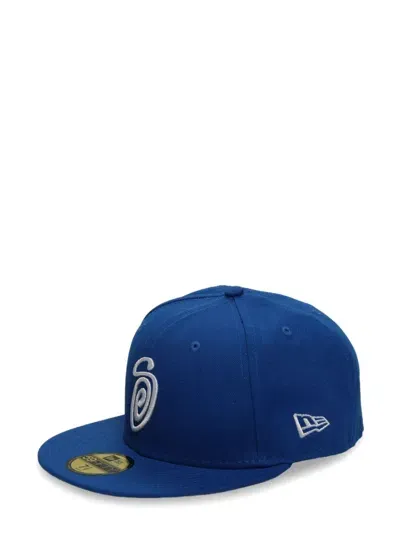 Stussy New Era 59fifty Cap In Blue