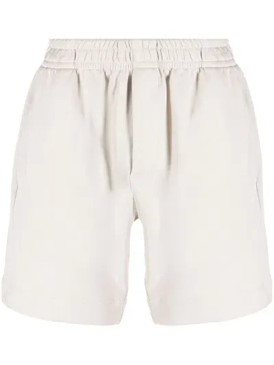 Styland Straight-leg Track Shorts In Grey