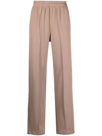 Styland Straight-leg Track Pants In Brown