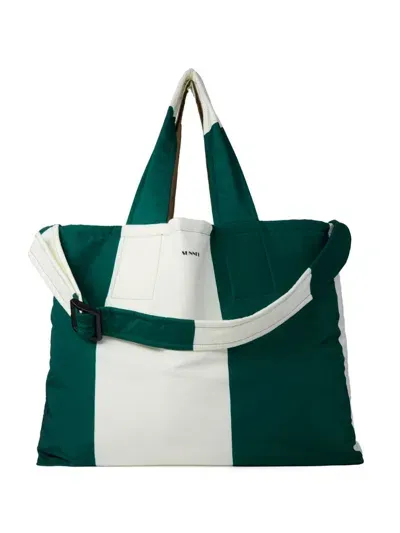 Sunnei Everyday Reversible Tote Bag In White