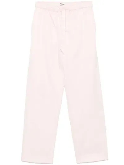 Tekla Sateen Pajama Pants In Pink