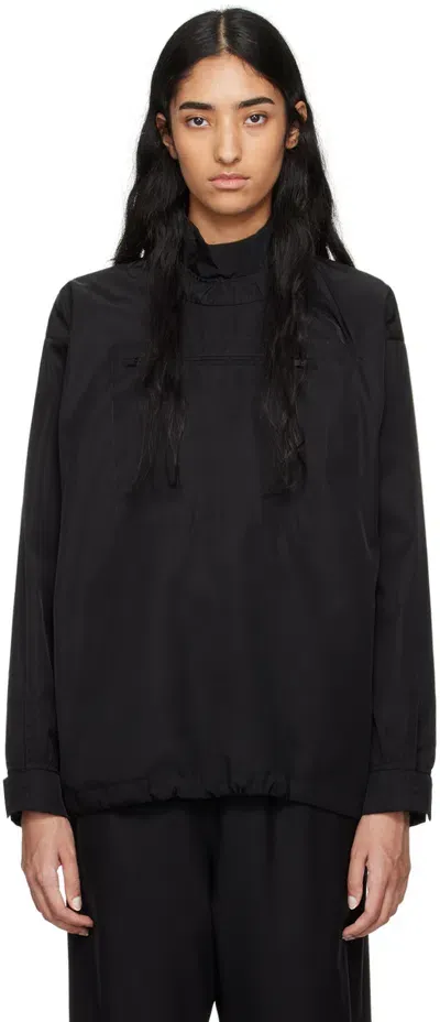 The Row Black Mingus Jacket In Blk Black