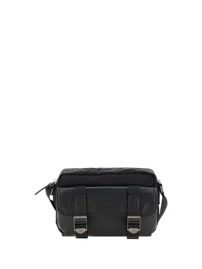 Tod's Messenger Selleria Mini Shoulder Bag In Nero