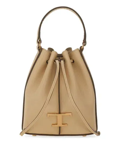 Tod's Timeless Micro Handbag In Beige