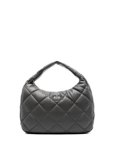 Twinset Hobo Bag In Grey