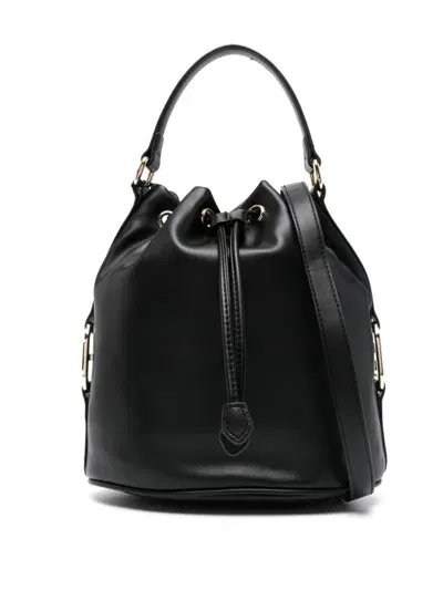 Twinset Oval T Tote Bag In Black