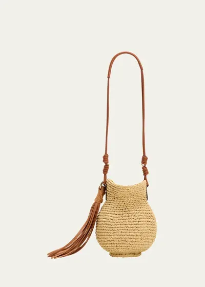 Ulla Johnson Mini Tulip Basket Bag In Natural