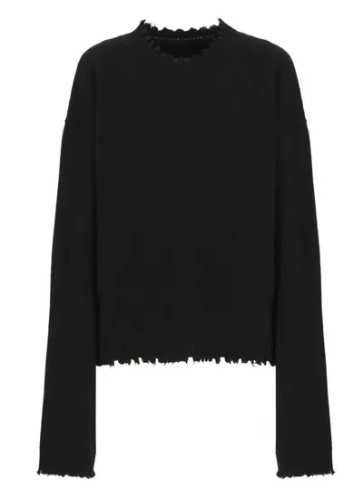 Uma Wang Black Cashmere Sweater