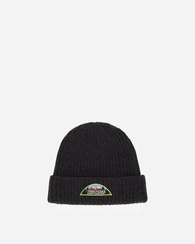 Undercover Twin Peaks Wool Beanie Charcoal In Black