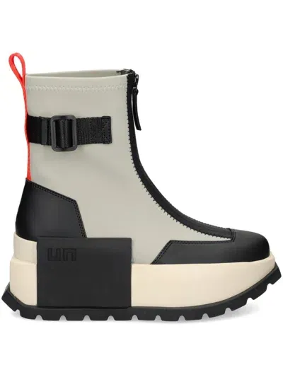 United Nude Roko Bootie Ii Boots In Grey