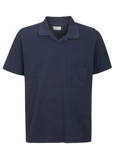 Universal Works Vacation Polo In Blue