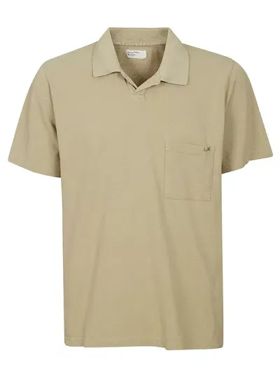 Universal Works Vacation Polo In Summer Oak