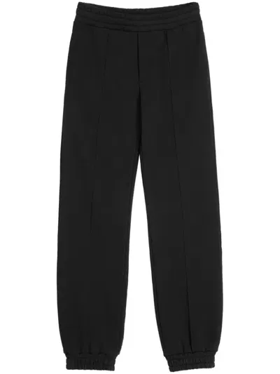 Valentino Cuffed Track Pants In Black