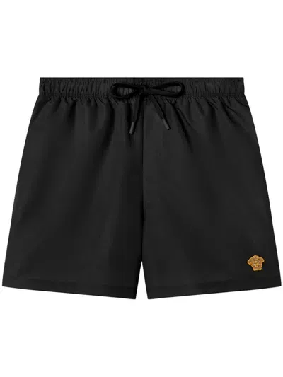 Versace Medusa Head Swim Shorts In Black