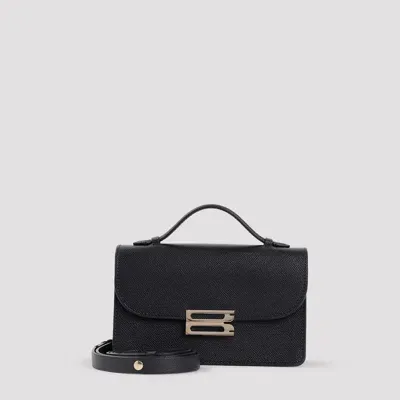 Victoria Beckham Vitcoria Beckham Bbubkle Mini Top Handle Shoulder Bag In Black