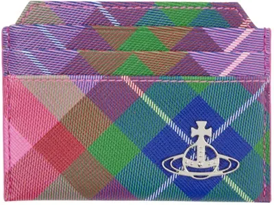 Vivienne Westwood Multicolor Slim Card Holder In Aw24-g301