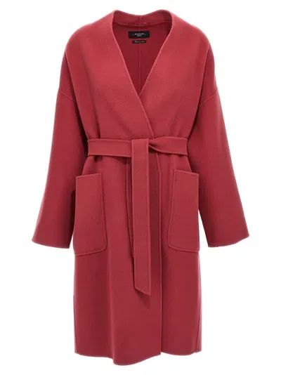 Weekend Max Mara Eris Coat In Red