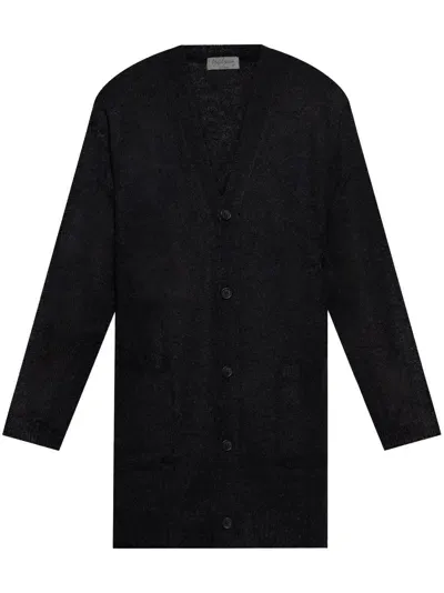 Yohji Yamamoto Single-breasted Coat In Black