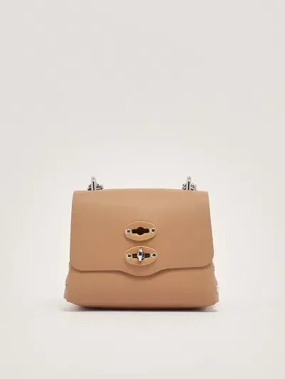 Zanellato Postina Amar Sbaby Clutch In Beige Scuro