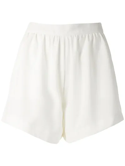 Olympiah Genet Gathered Shorts In White